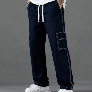 Men's Long Pants with Multiple Pockets