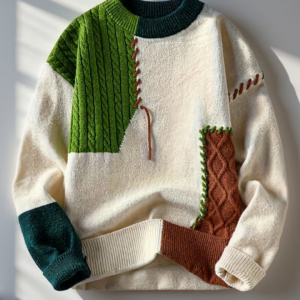 Men's Korean Style Round Neck Sweater