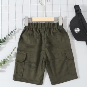 Two-Pack Boys' Summer Printed Cargo Shorts