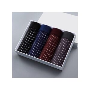 4 Pcs Men Underwear Boxers