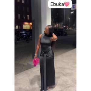 Beautiful Long Body Hug Gown For Ladies