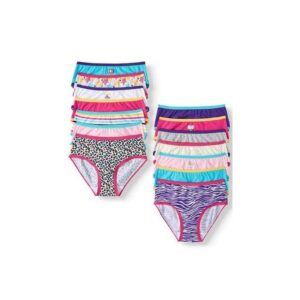 Children Girls Cotton Pant - 6pcs (M/L Hips)